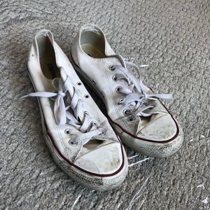 Converse white laces 6